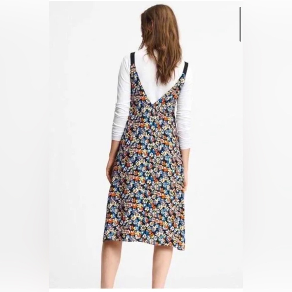 Rag & Bone Estell Floral Midi Dress with Pockets, XS
